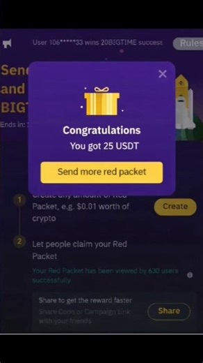 Red packet code in binance today| 25 USDT|Binance red packet code today#redpacket #binanceredpacket