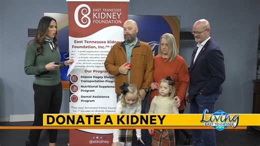 ETKF was honored to join WATE-6’s Living East Tennessee with Neil Crye and his wife to share an incredibly personal and powerful journey — the search for a living kidney donor. Neil’s story is one of courage, vulnerability, and hope. Finding a living donor isn’t just a medical process — it’s an emotional one that requires community, faith, and awareness. By sharing his story publicly, Neil is helping shine a light on the urgent need for living donors and the life-changing impact they can make. A