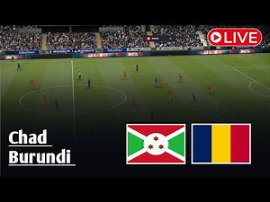 LIVE: Chad vs Burundi | Africa Cup Of Nations 2026 Qualifiers | Watch efootball Gameplay