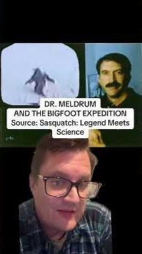 Dr Meldrum and the Bigfoot Expedition