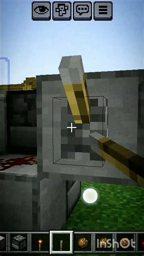 Minecraft machine gun #minecraft #shorts #creativity