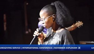 Atmosphere of worship God is Glorified  @melvisabigeal November Explosion  international Conference | Ezekiel Ministries | Facebook