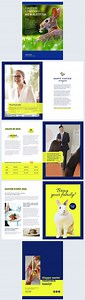 Internal Easter Company Newsletter Template