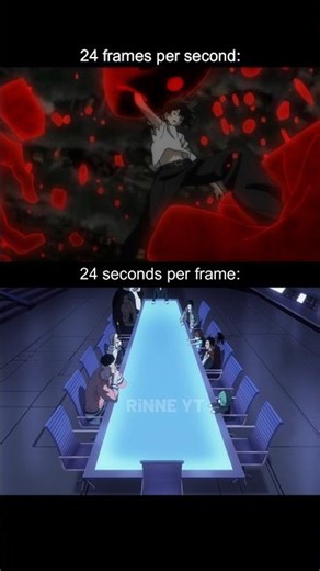 When they confuse 24 frames per second with 24 seconds per frame #MobPsycho100 #OnePunchMan #Anime