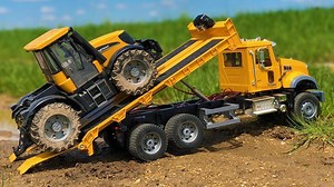 239K views · 4.7K reactions | Fantastic Tractor Mud Stuck! Bruder Toys JCB Fastrac in trouble! | Cartoons Toys TV | Facebook