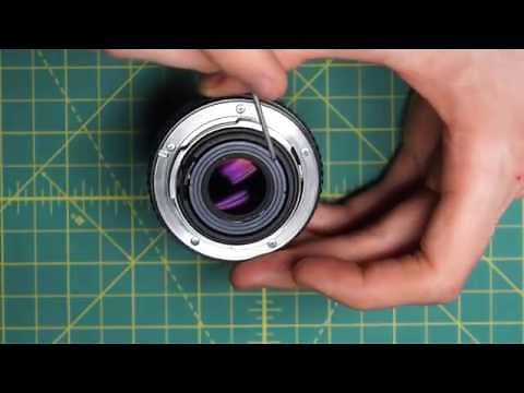 SMC Pentax-M 50mm f2 Lens Disassembly