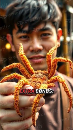 Tarantula – Cambodia’s Deep-Fried Nightmare Snack! | Dare to Crunch?