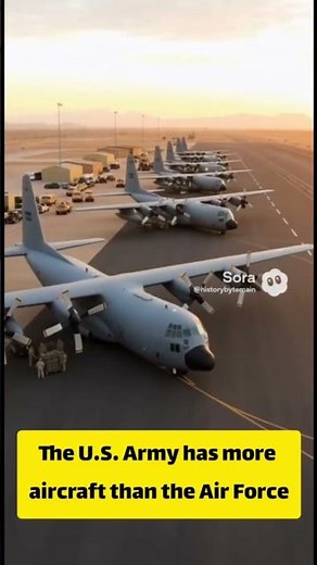 The Army Has More Aircraft Than the Air Force 😲✈️ #didyouknow