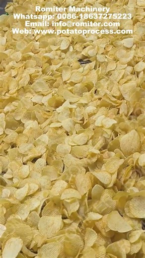 High Quality Fresh Cut Potato Chips Production Line