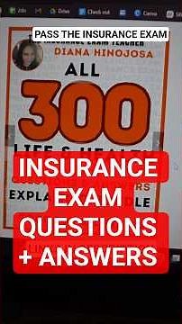Insurance exam questions and answers. #insuranceexam #insuranceexamquestionsandanswers