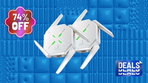 Major Signal Boost, Minor Price: This All-in-One Wi-Fi Extender Is 74% Off