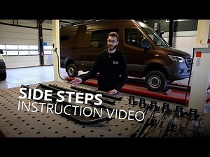 Step-by-Step Installation of Sequoia Side Steps for Mercedes Sprinter