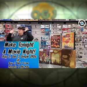 Need to stock up on movies for the weekend? Bootlegger Bill the DVD Pirate has you covered! Disc Replay's EVERYDAY special on single DVD movies is BUY 3, GET 3 FREE and boxsets and blu-rays are BUY 5, GET 1 FREE! #Movies #DiscReplay #everydayspecial #dvd #bluray | Disc Replay Terre Haute | Facebook