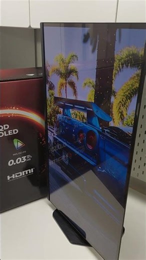 Portrait OLED = Clean Setup