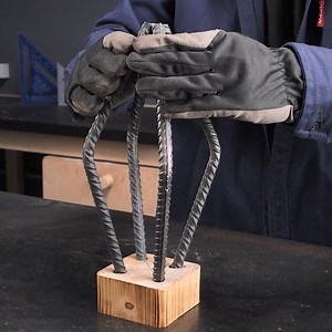 9.1K views · 76 reactions | Industrial Lamp Made From Rebar | Everyday Life | Facebook