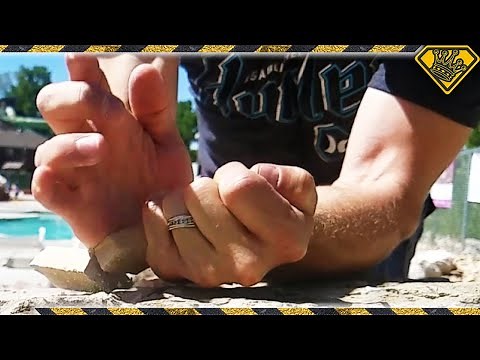 How To Karate Chop Rocks in Half With your Bare Hands!