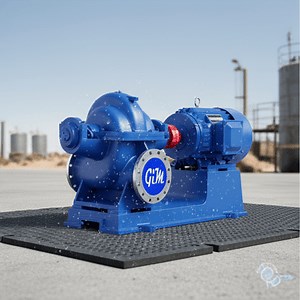 [Hot Item] Durable Horizontal Split Centrifugal Pump for Irrigation Systems