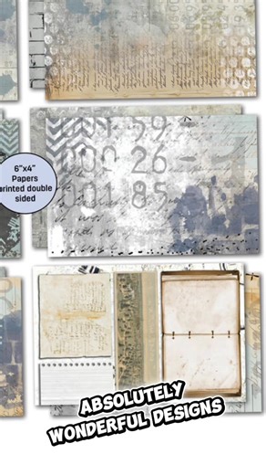 Eclectic Clockwork has arrived! This stunning new 3 Quarter Designs card kit is packed with vintage textures, soft blues and greys, timepieces, mixed-media layers and beautifully grungy details. Perfect for masculine cards, steampunk vibes, journalling, and anyone who loves that worn-in, artistic look. Create something timeless with this gorgeous new release — available now in store and online at Paper Flourish. ️✨ | Paper Flourish | Facebook