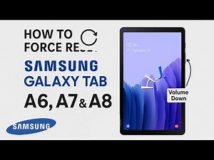 How to Force Reset 🔄📲 Samsung Galaxy Tab A6, A7 & A8 | Easy Guide!