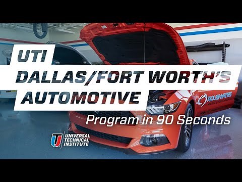 UTI Dallas/Fort Worth’s Automotive Program in 90 Seconds