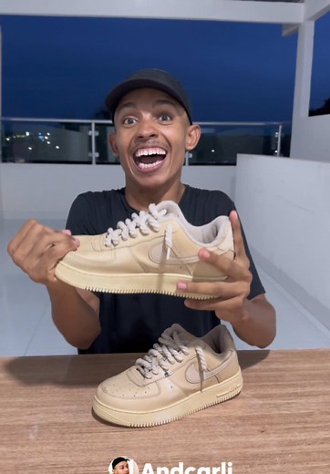 Andcarli (@andcarli) - Cleaning Beige Sneakers with Water: Step-by-Step Guide