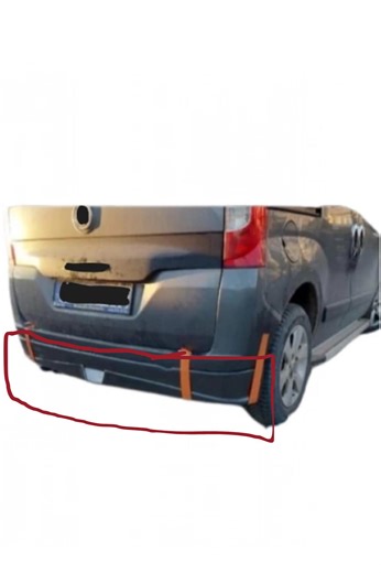 ProKit Dizayn on Instagram: "Citreon Nemo Eski Kasa Arka Tampon Eki BOYALI"