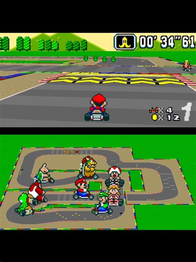 Super Mario Kart: A Classic Racing Game for SNES