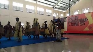 Traditional Dance Welcomes the Declaration of LBH Papua Merauke