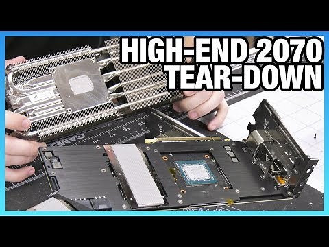 EVGA RTX 2070 XC Ultra Tear-Down & Cooler Quality