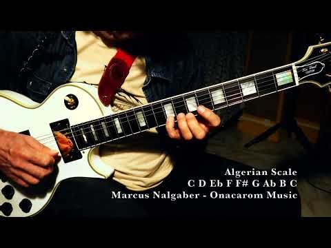 How to Play Algerian, Arabic and Augmented Scales - Guitar Lesson by Marcus Nalgaber