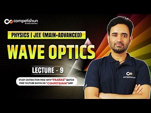 9 Polarisation / Polarization of light | Brewster angle | Malu's law | Wave optics | JEE main