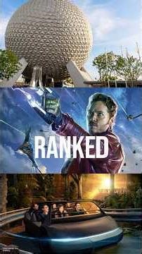 Ranking every ride at Epcot! #disney #disneyparktour #themeparks