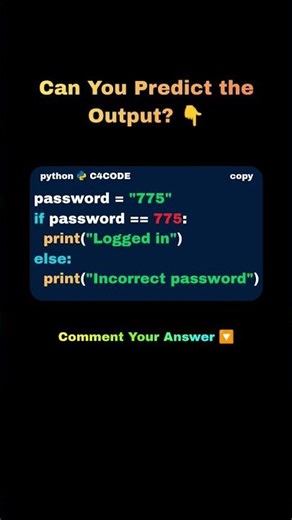 MCQ On Python if-else Condition..🔥