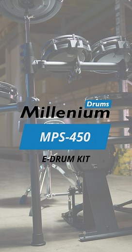 Equipped with a lot of features and adaptable to your needs 💙 Check out our MPS-450! | Millenium Drums