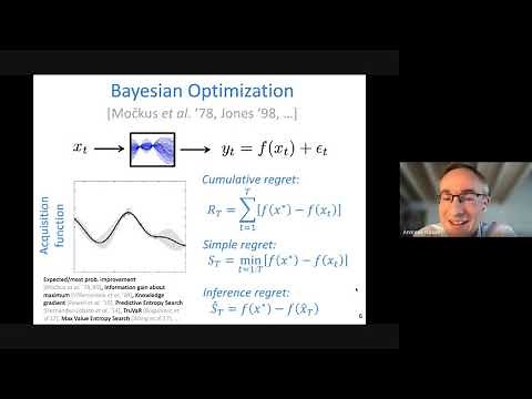 Efficient Exploration in Bayesian Optimization – Optimism and Beyond by Andreas Krause