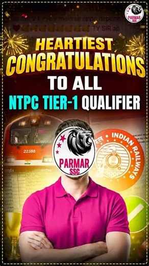 RRB NTPC GRADUATE TIER-1 RESULT ‪@parmarssc‬