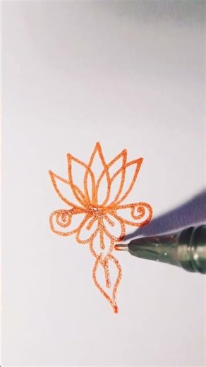 Drawing design | Rangoli | Easy ..🌸