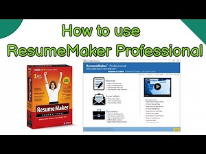 ResumeMaker Professional how to use? ResumeMaker step-by-step guide