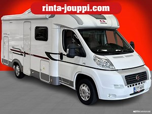 Adria Matrix M 650 SK, Fiat Fiat 2,3 130 5 Hengen vähän ajettu siisti auto vetokoukulla, ilmastoinnilla, kerrosvuoteilla alimman nostamalla saadaan 2014 - Matkailuauto - Puoli-integroitu - Nettikaravaani