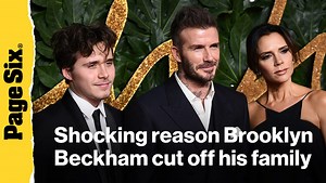 The shocking reason Brooklyn Beckham allegedly cut off David, Victoria, and brother Cruz