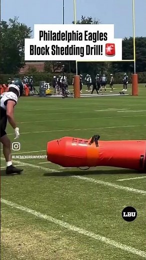 Philadelphia Eagles Block Shedding Drill!!!🚨🚨🚨