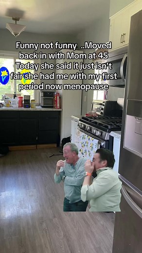 Glad we can make jokes now but she’s right because she was there for the first period now menopause.Being a woman is so much fun #period #menopause #mom #humor | Meredith White