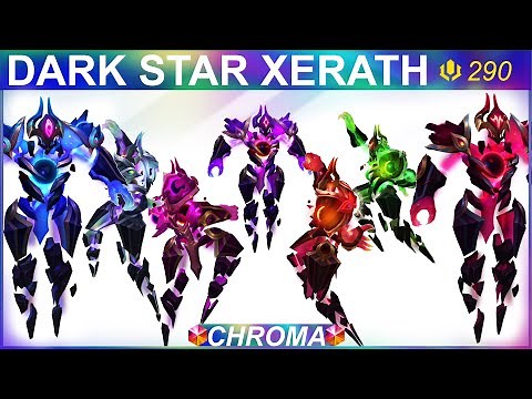 Dark Star Xerath Chroma Skins Preview | SKingdom - League of Legends
