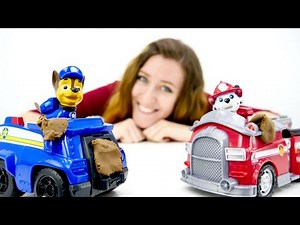 Nuevos juegos con los Paw Patrol en la Guardería Infantil de Ana