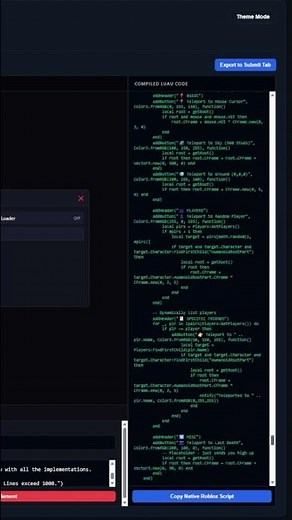 Roblox Executor Script UI Builder is INSANE 😳 #roblox #scripting #hack #hacks #executor #site