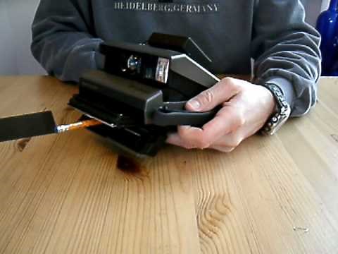 Modify Your Polaroid Spectra to use Sheet Film