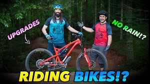 Lately we've been getting dumped on every single day—especially when we take a camera or bike out. Today we're going to make some repairs, beat the rain and actually ride! Enjoy | Seth's Bike Hacks