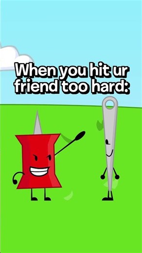 Needle getting the ultra slap 💀☠️ #bfdi
