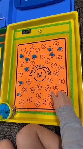 Preschool Vibes on Instagram: "Check out all of this week’s Letter M trays in action! 🔤✨ Each activity is hands-on and multisensory to help preschoolers connect letters, sounds, and movement. You can find all of the printable resources shown here on my website: PreschoolVibes.com 💛"