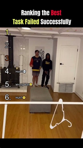 Ranking The Best Task Failed Succesfully😭 #funny #ranking #shorts #fails